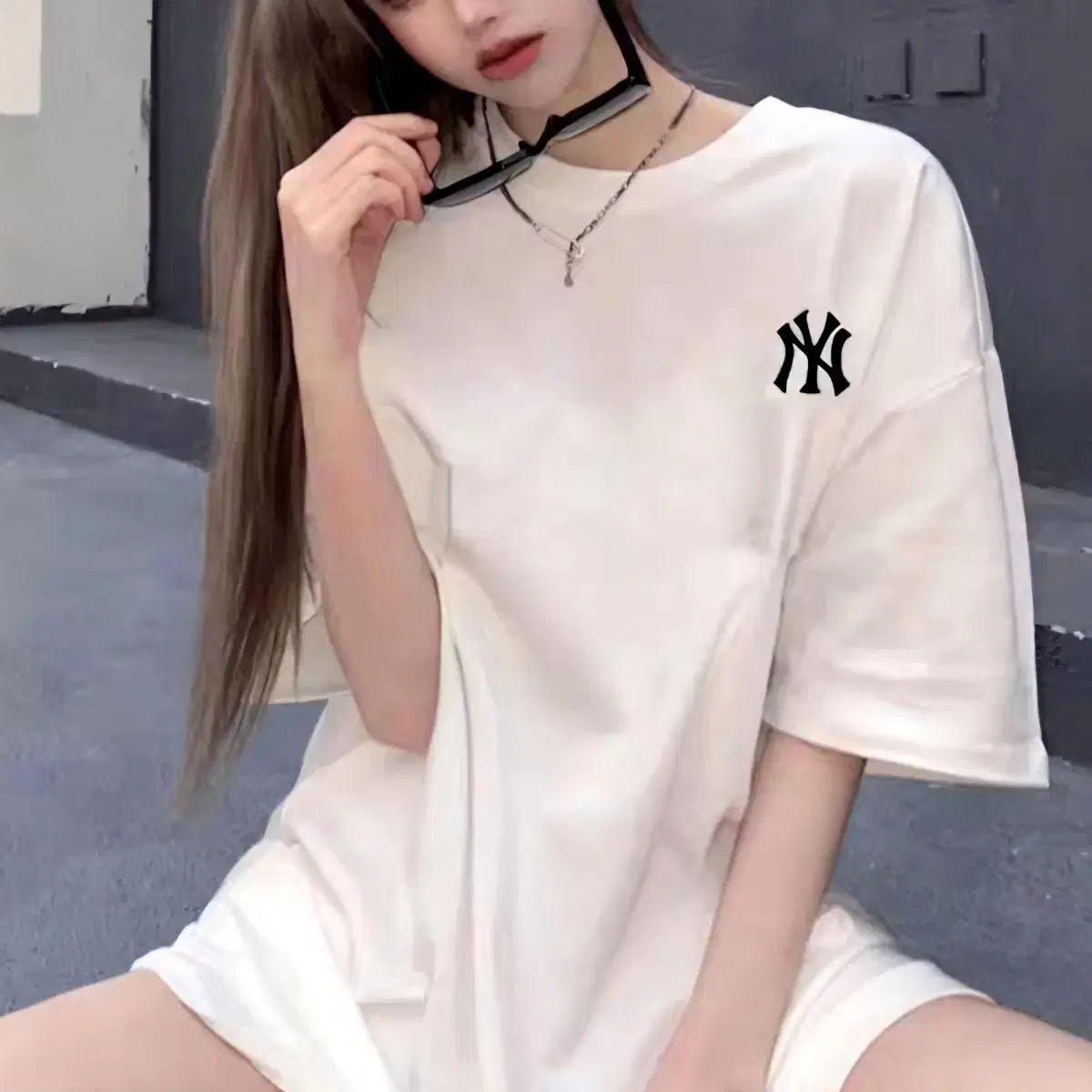 면100% MLB Yankees 빅사이즈 티셔츠 남여공용