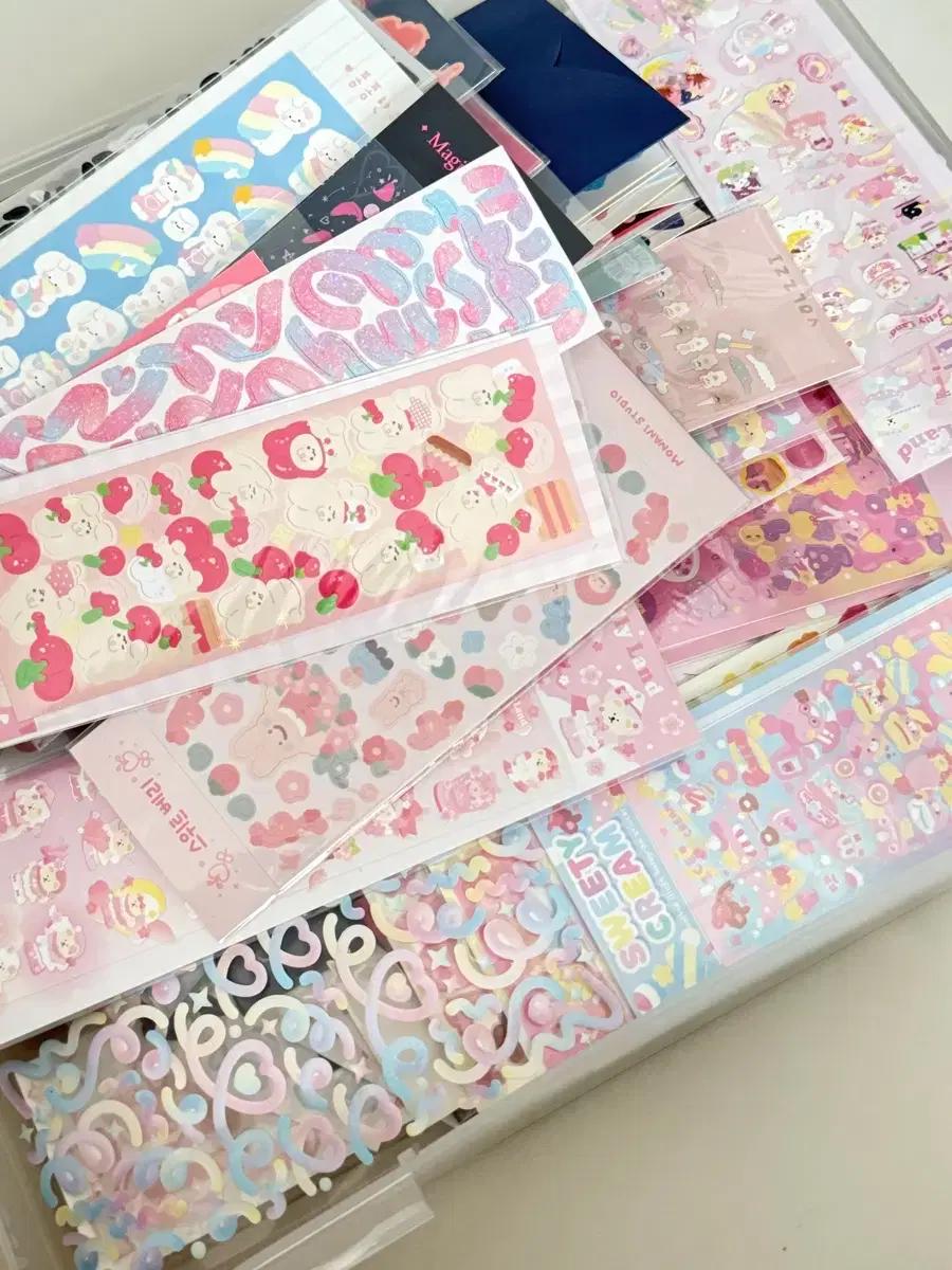 씰스티커 랜덤팩 다꾸 탑꾸 폴꾸 다이어리 스티커
