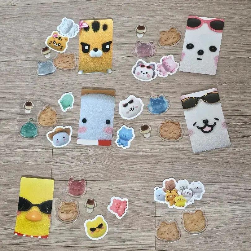 르세라핌 핌즈클럽 카드스티커 스티커 일괄 분철