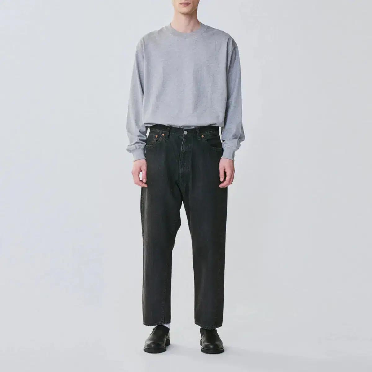 캡틴선샤인 Kaptain Sunshine 5P 유즈드워싱 블랙