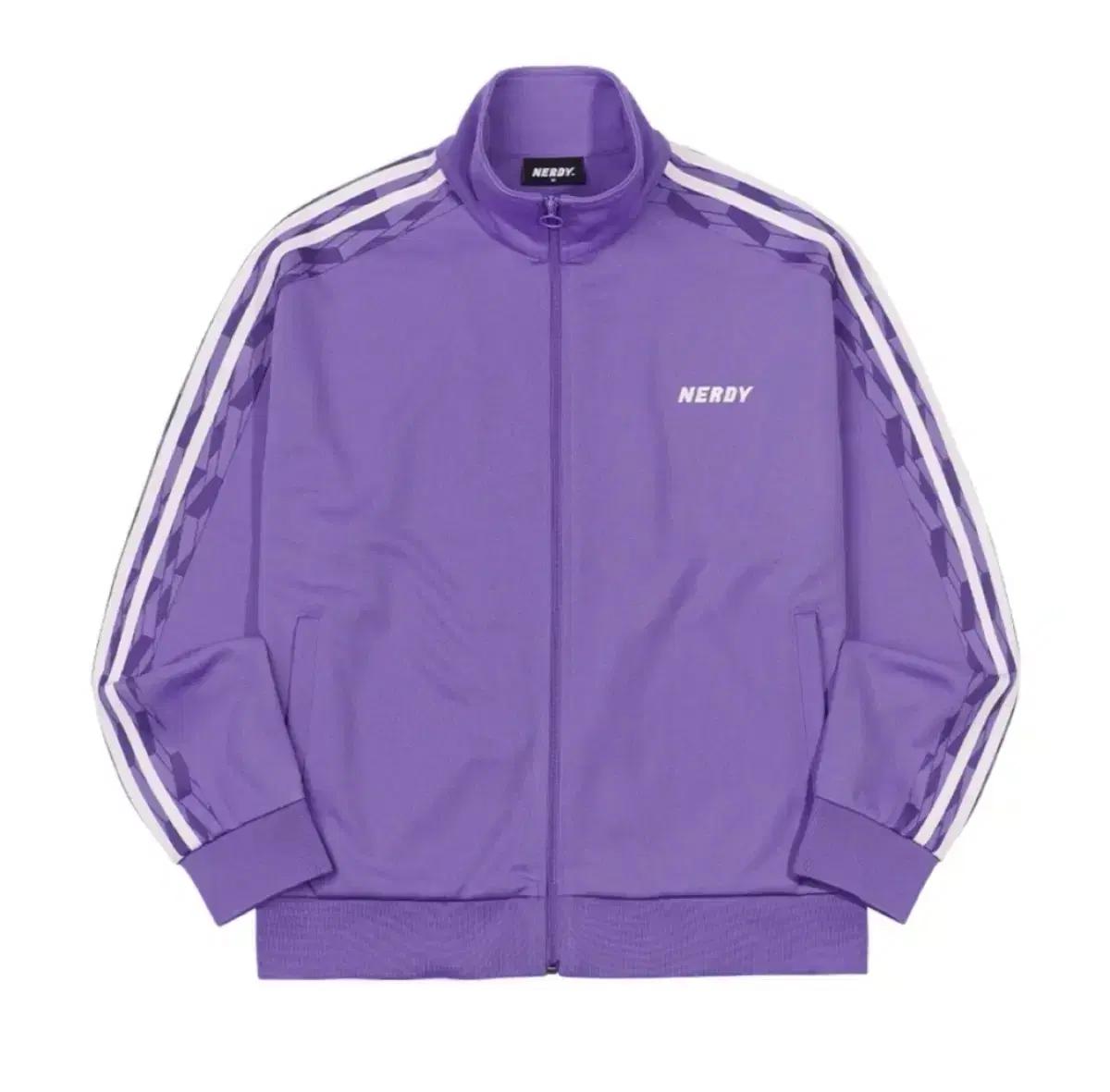 널디 DNA 모노그램 테이프 트랙 보라색 셋업 (M 사이즈)