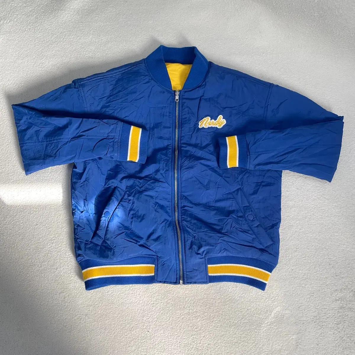 [S] 널디 리버시블 양면 스타디움 자켓 항공점퍼 1972