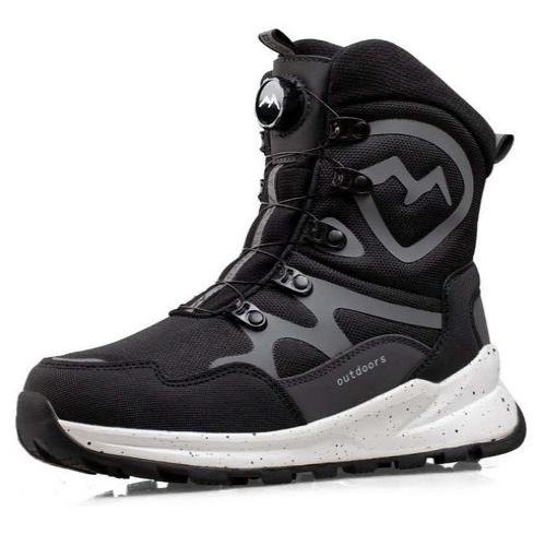 남성용 겨울 방한화 털 안감 논슬립 방한 부츠 방한화 털부츠 워커