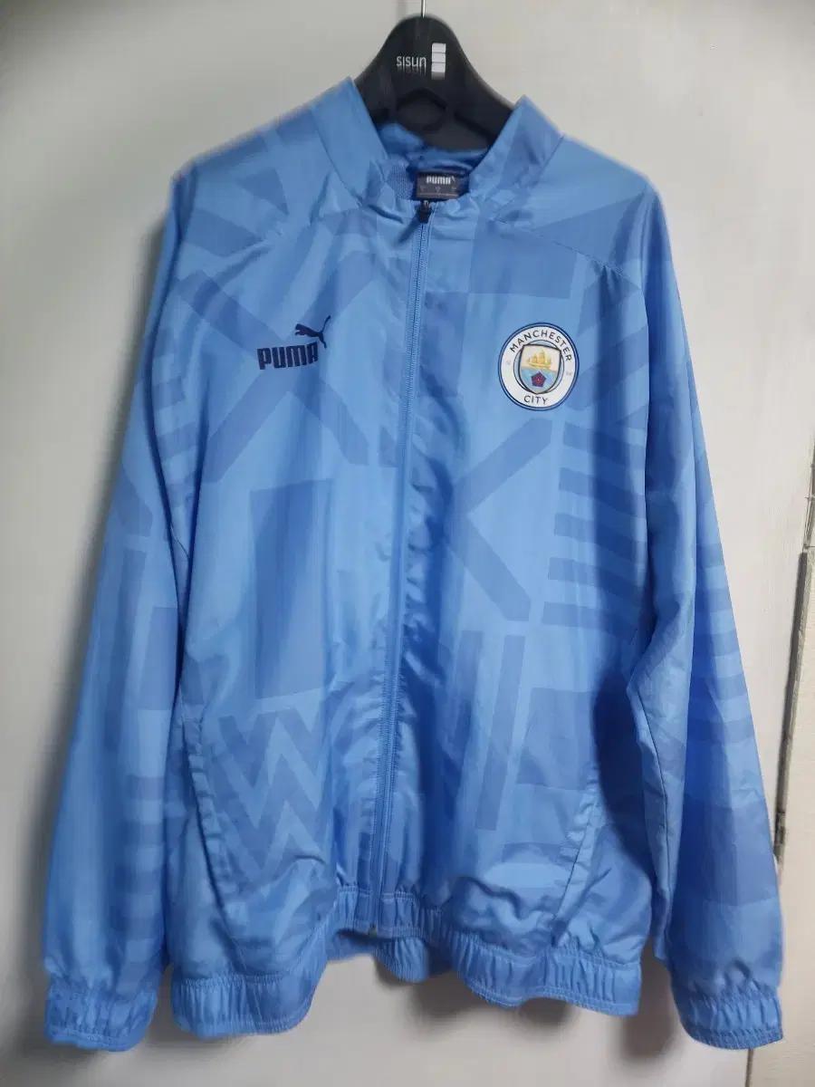 맨시티 푸마 윈드브레이커 자켓 트랙탑 L(105)