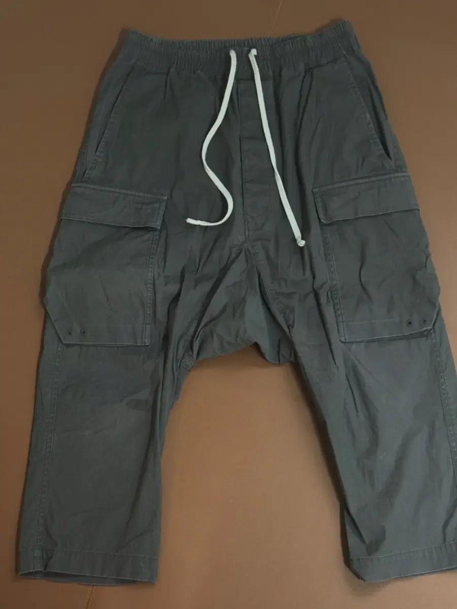 릭오웬스 크롭 배기 팬츠 46