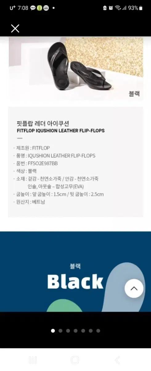 핏플랍 새상품