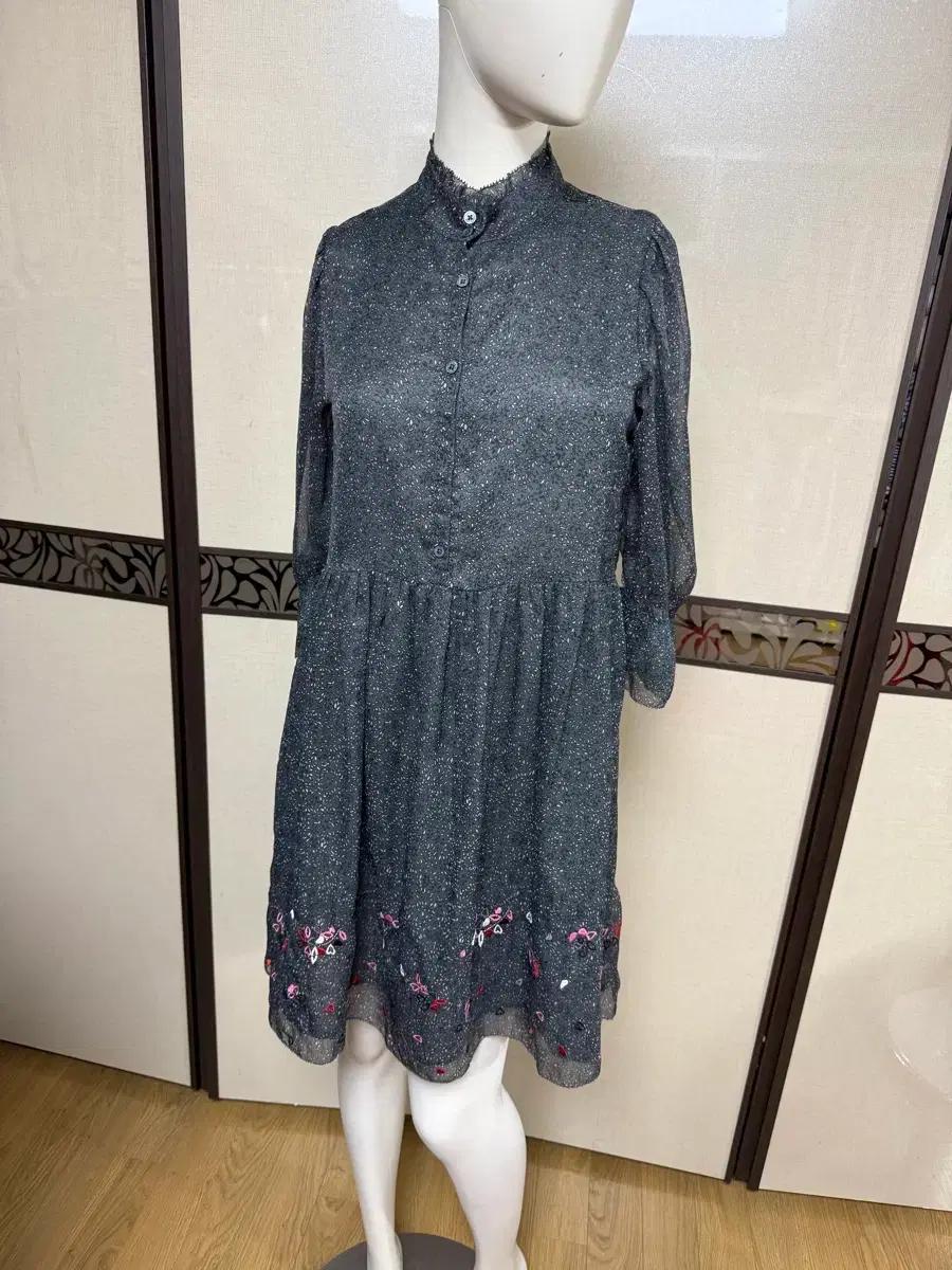 자딕앤볼테르 쉬폰 플라워 아이유 원피스