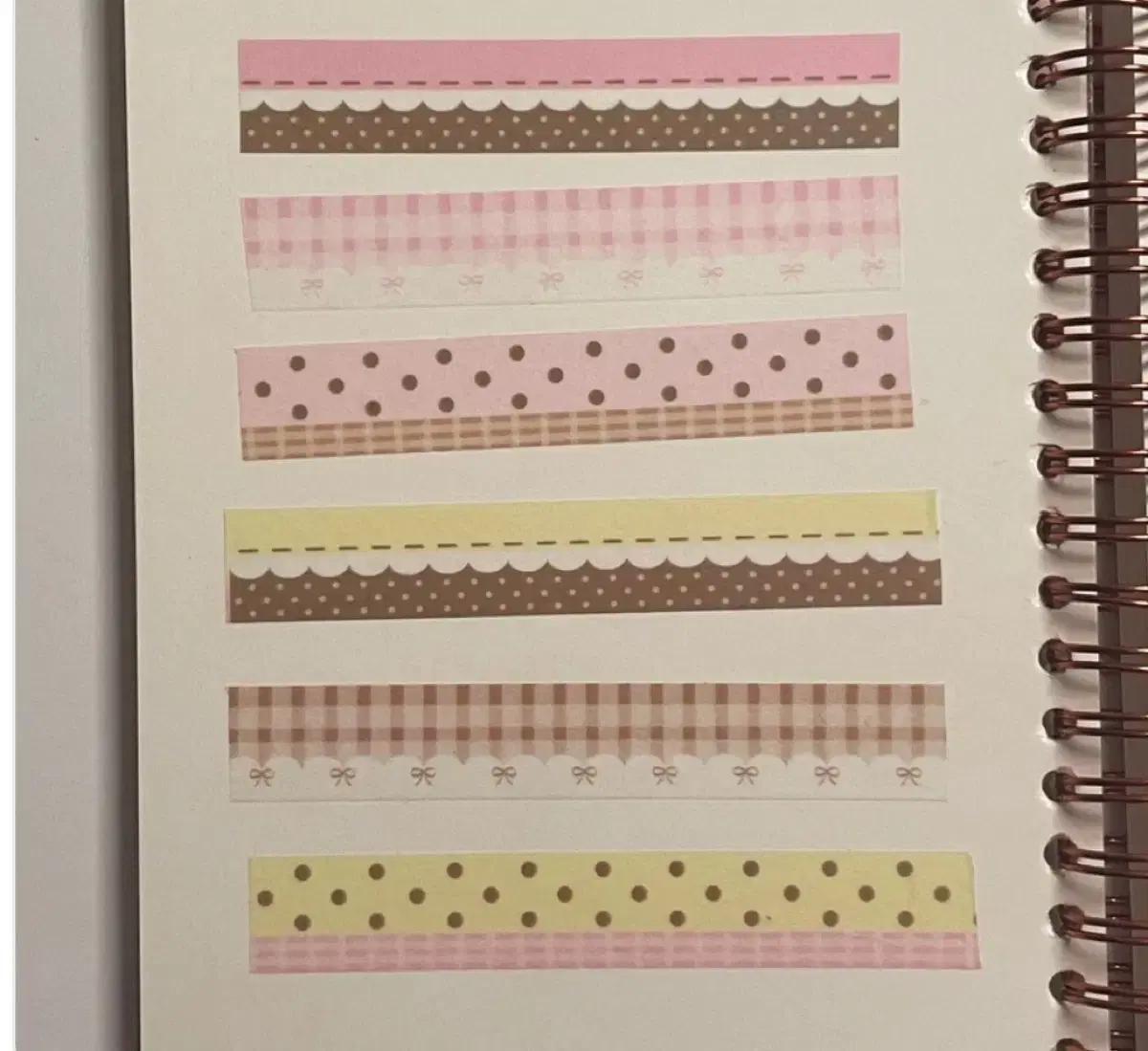 (2종) 로지스티커 딸바/초바 벽지 마테띵 마스킹테이프 다꾸