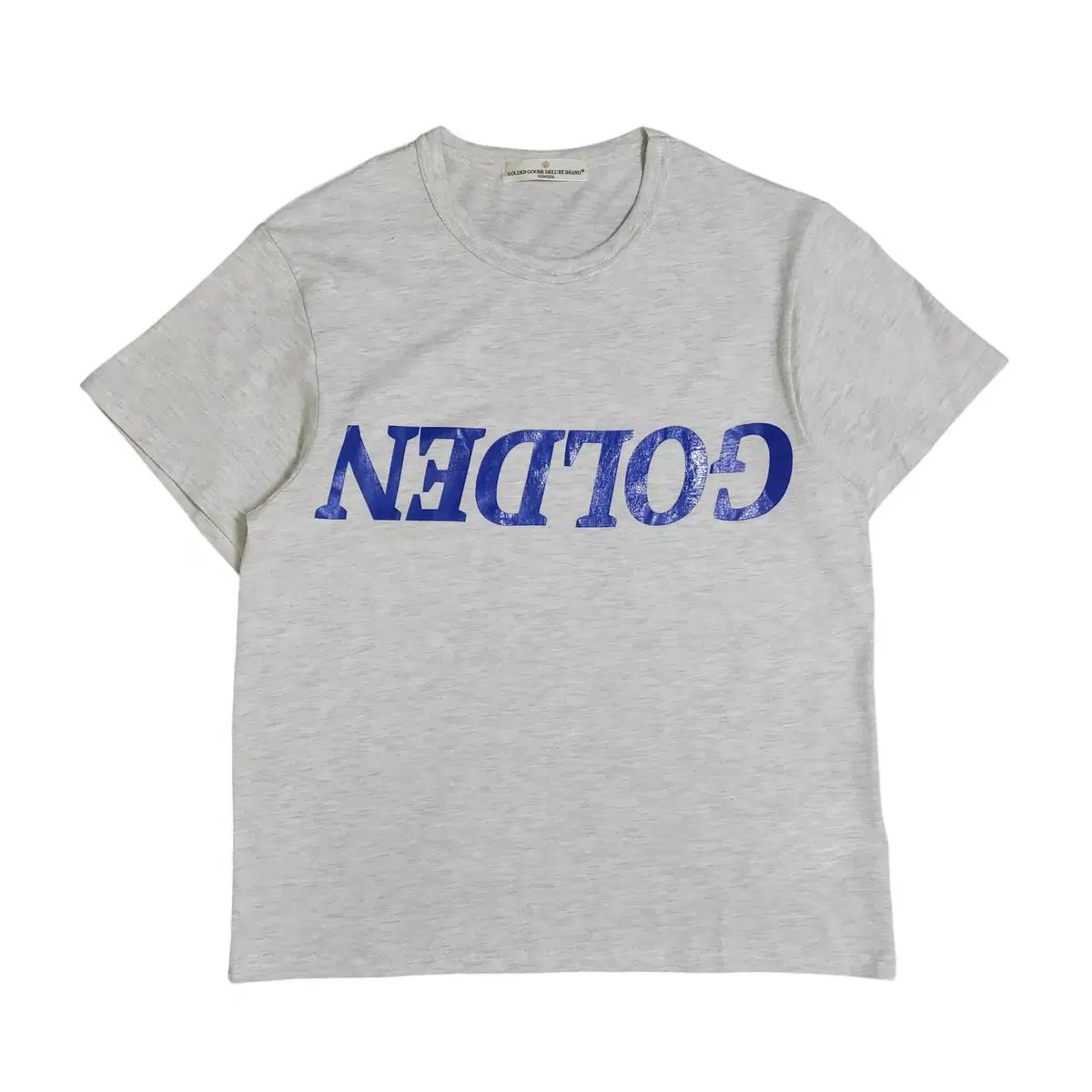 Golden Goose 골든구스 블루로고 반팔 티셔츠