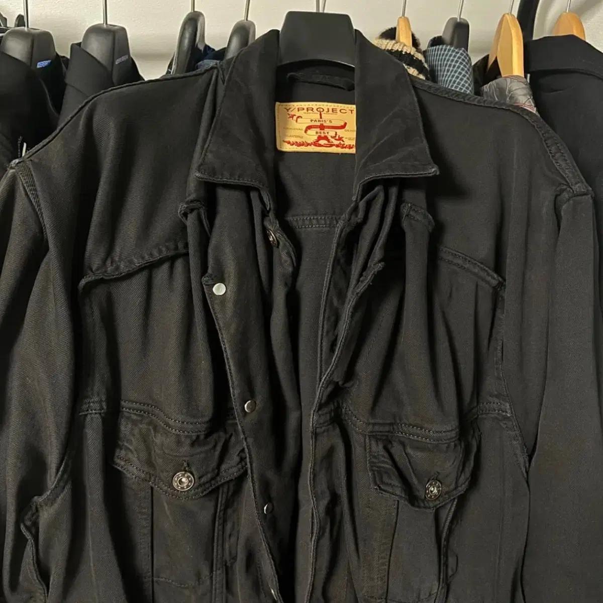 Y project pop up denim jacket