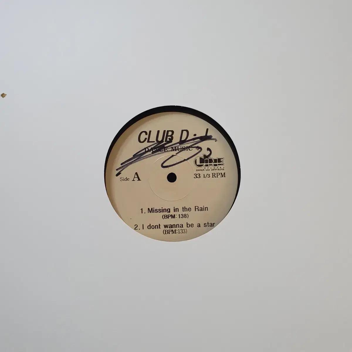 CLUB D.J  DANCE MUSIC 4집  LP   Na-Na-Hey