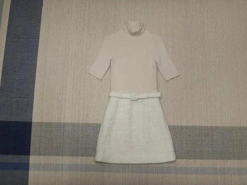 (44-날씬55) 띠어리 Theory 울혼방 니트 원피스