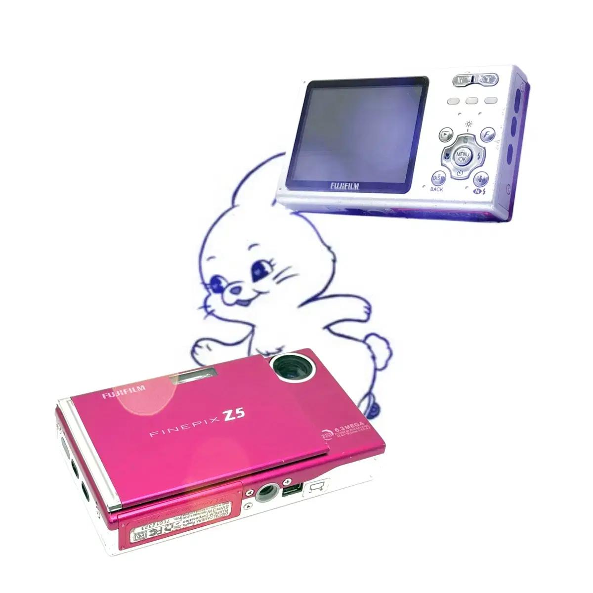 [뉴진스픽!] 후지필름 파인픽스 Z5fd 핫핑크 디지털카메라