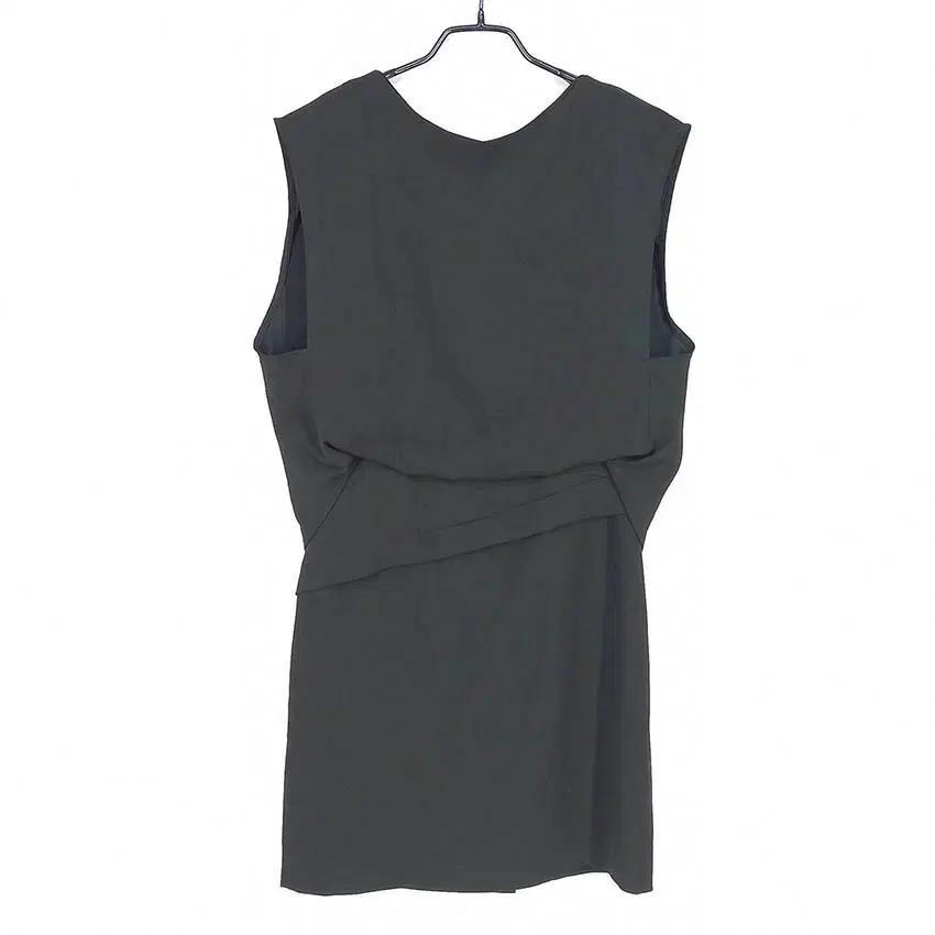 잇미샤 여 여름 상단이중 민소매 미니원피스 블랙82 (HU39947)