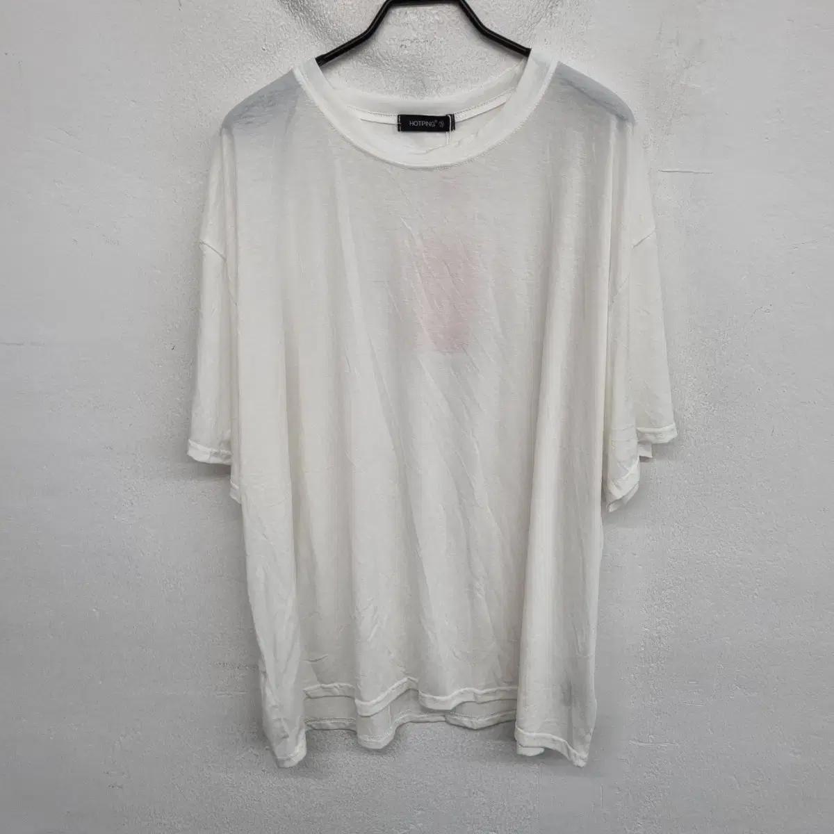 [여성88 size] 핫핑 오버핏 무지티 반팔티