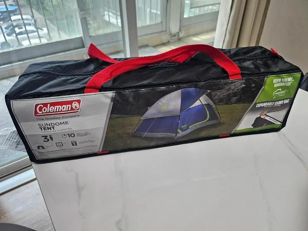 콜맨 선돔 텐트 3인용