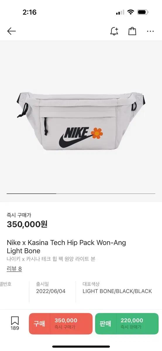 나이키 카시나 힙팩