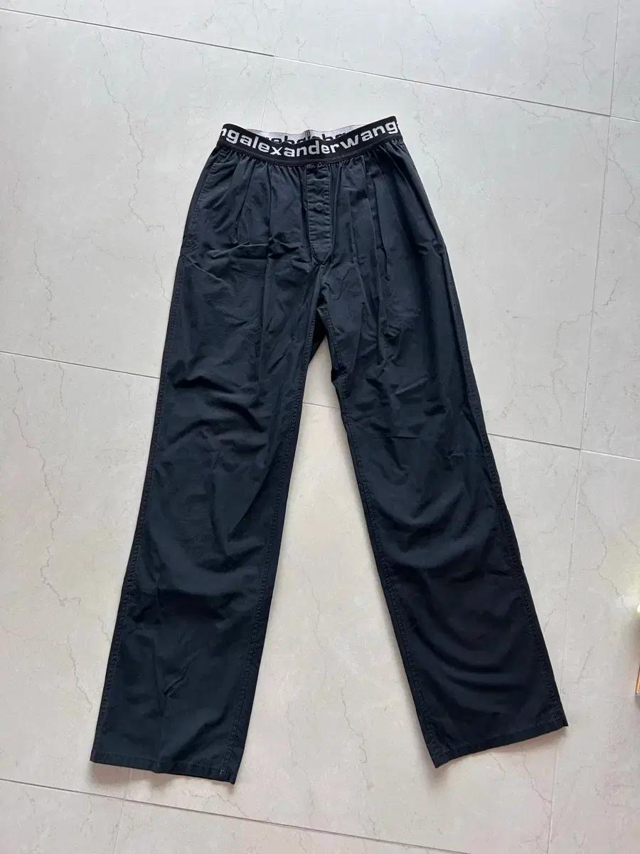 알렉산더왕 Alexander Wang 코튼 블랙 바지