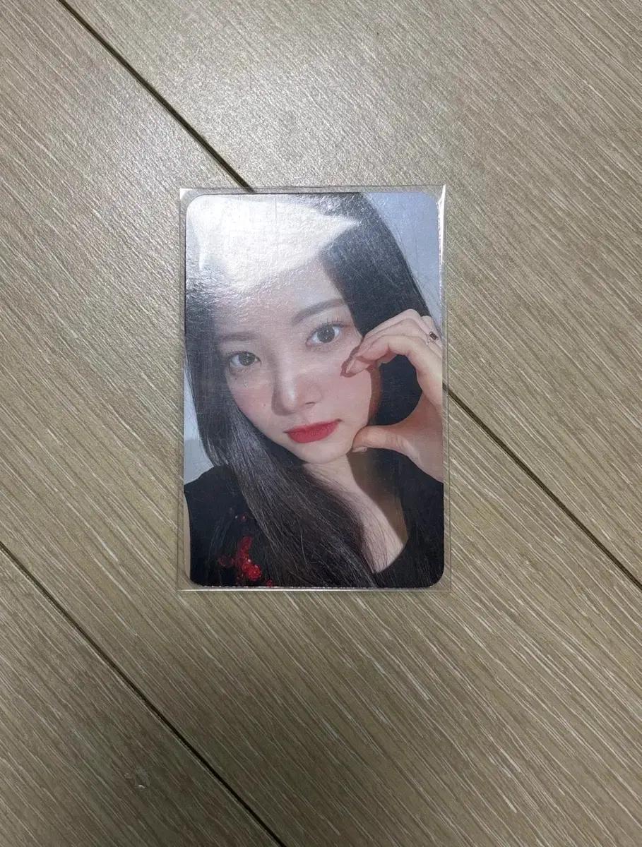 가격제시!!)르세라핌 홍은채 안티프래자일 쇼피 특전 포카