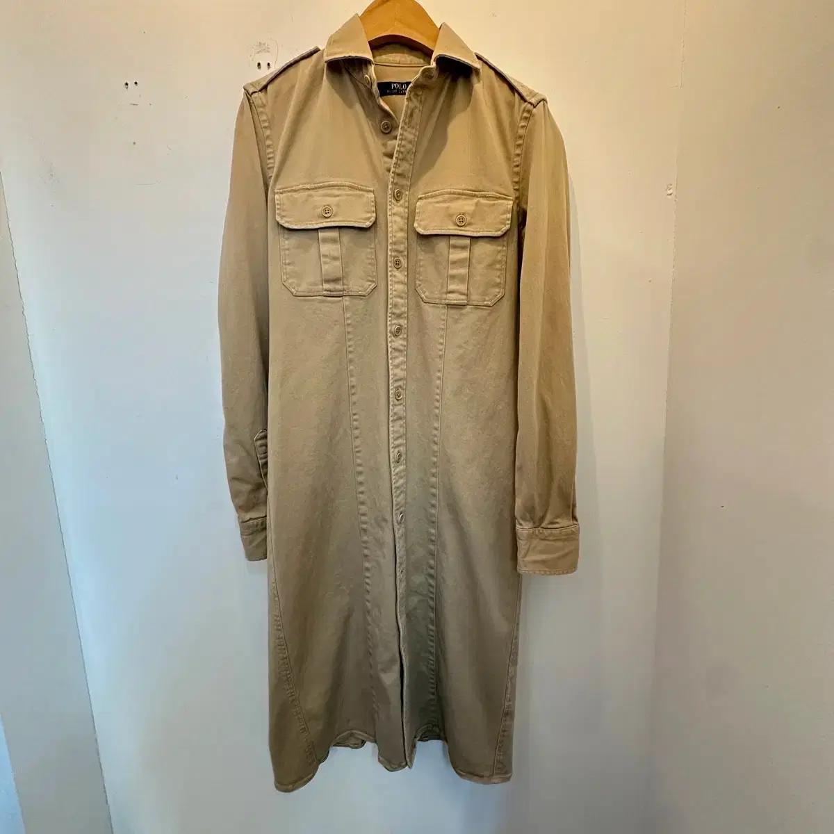 무배+여성44-55) 폴로랄프로렌 롱 셔츠 원피스