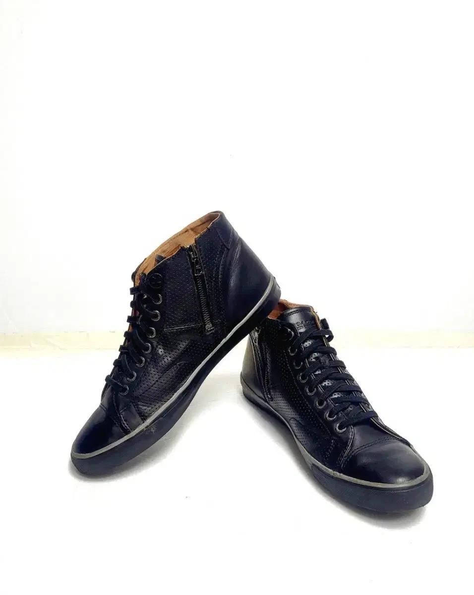 코치 남성신발265-270/스니커즈캔버스하이탑/택포