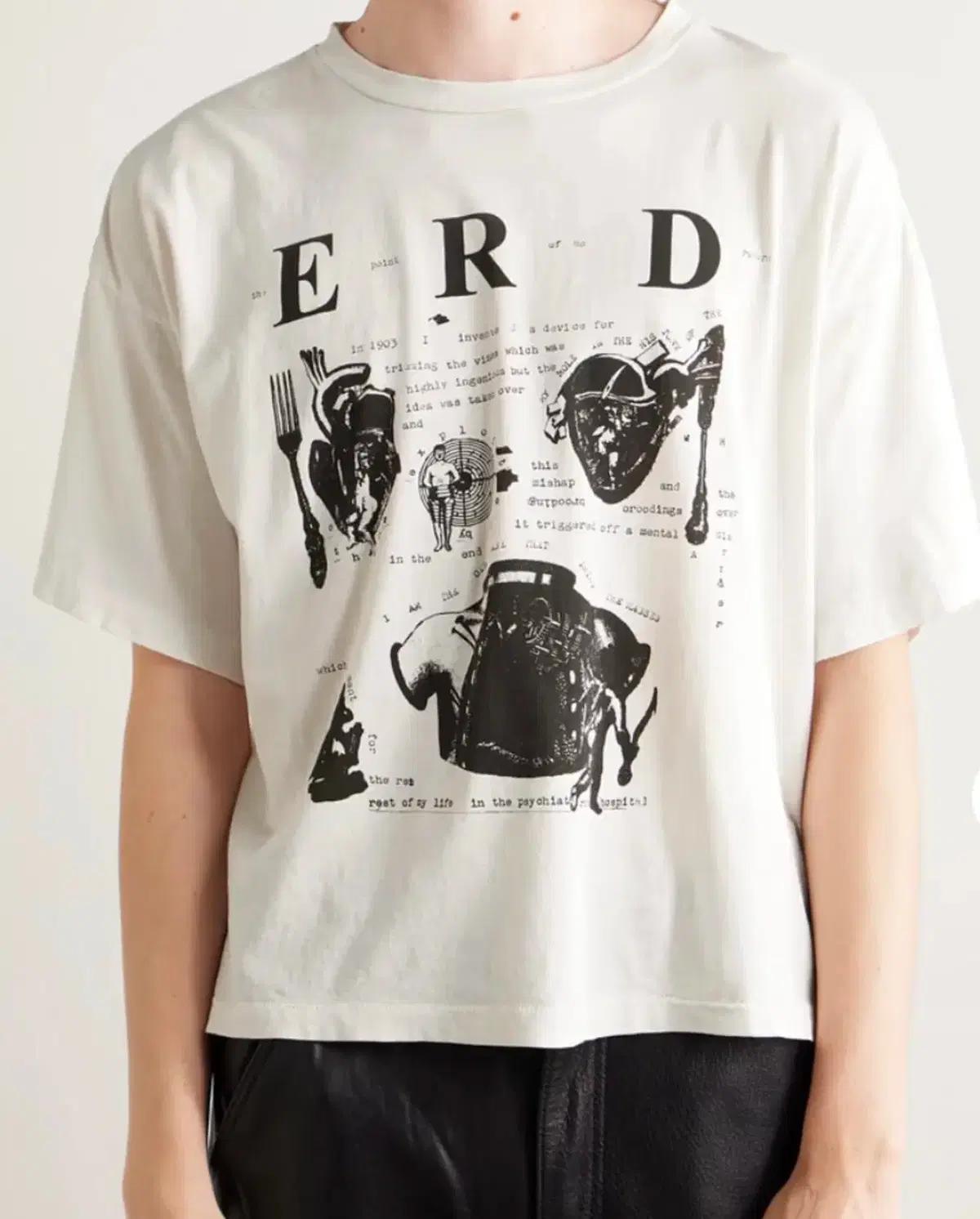 앙팡리쉬데프리메 ERD My Role in the war 반팔 티셔츠