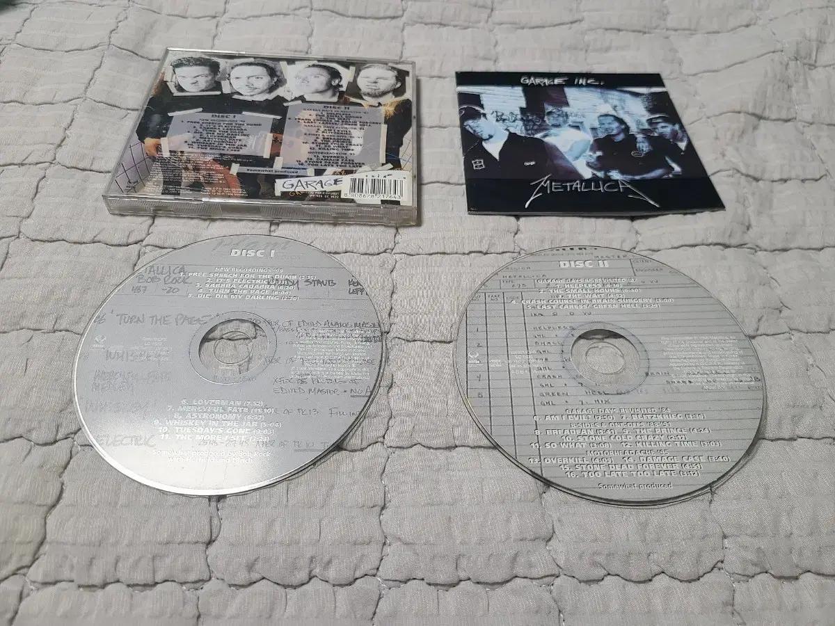 Metallica 메탈리카 Garage INC 2CD