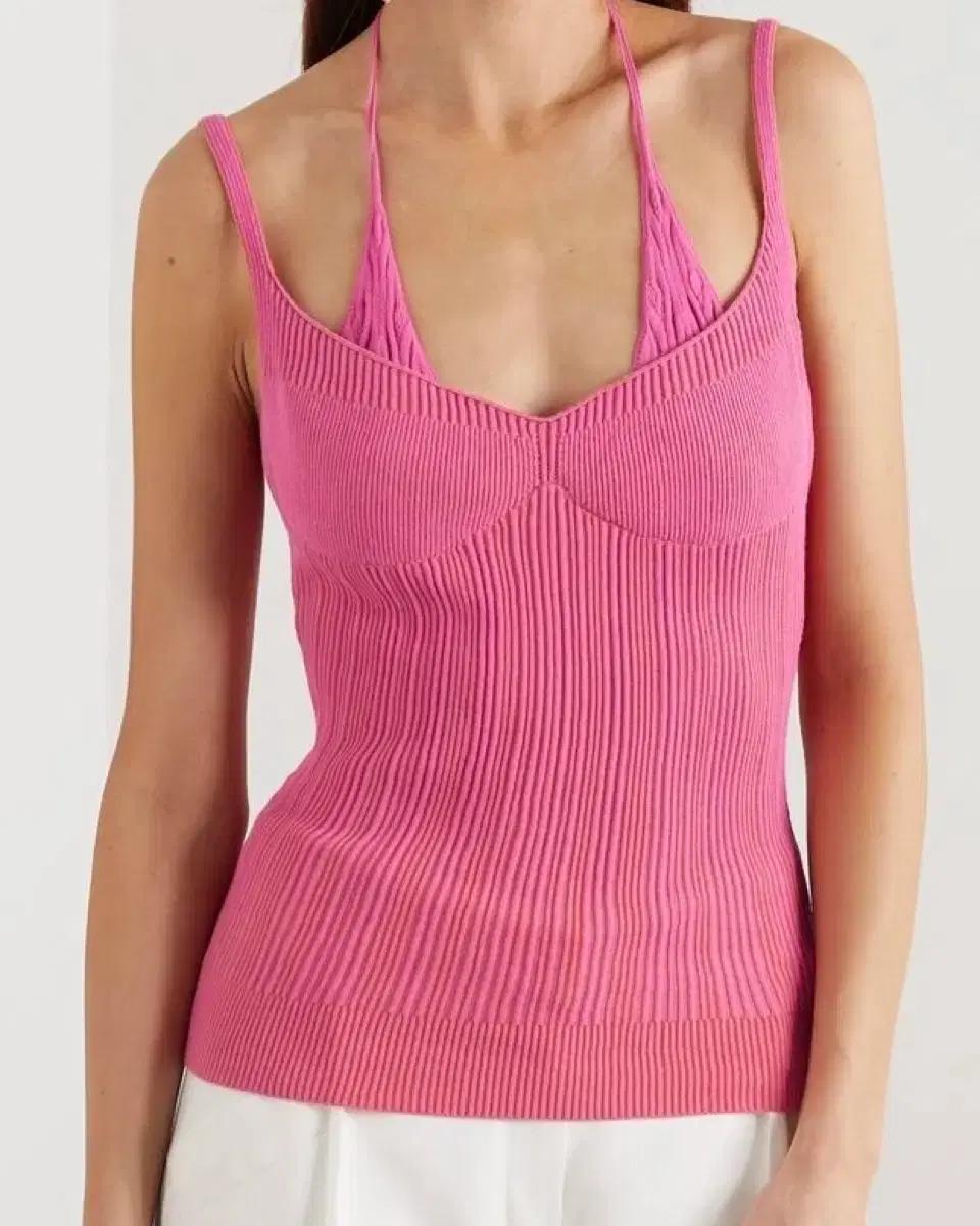 Jacquemus 자끄뮈스 Rib Knit Tank Top