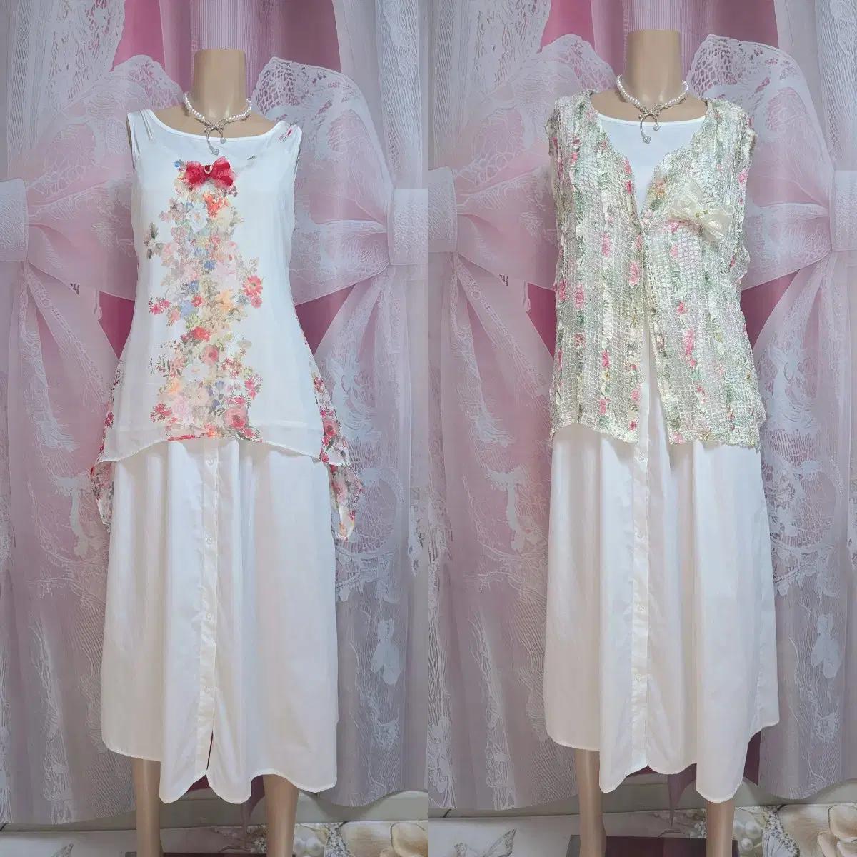 GU원피스 모리걸 코디 2 세트 다 드림!