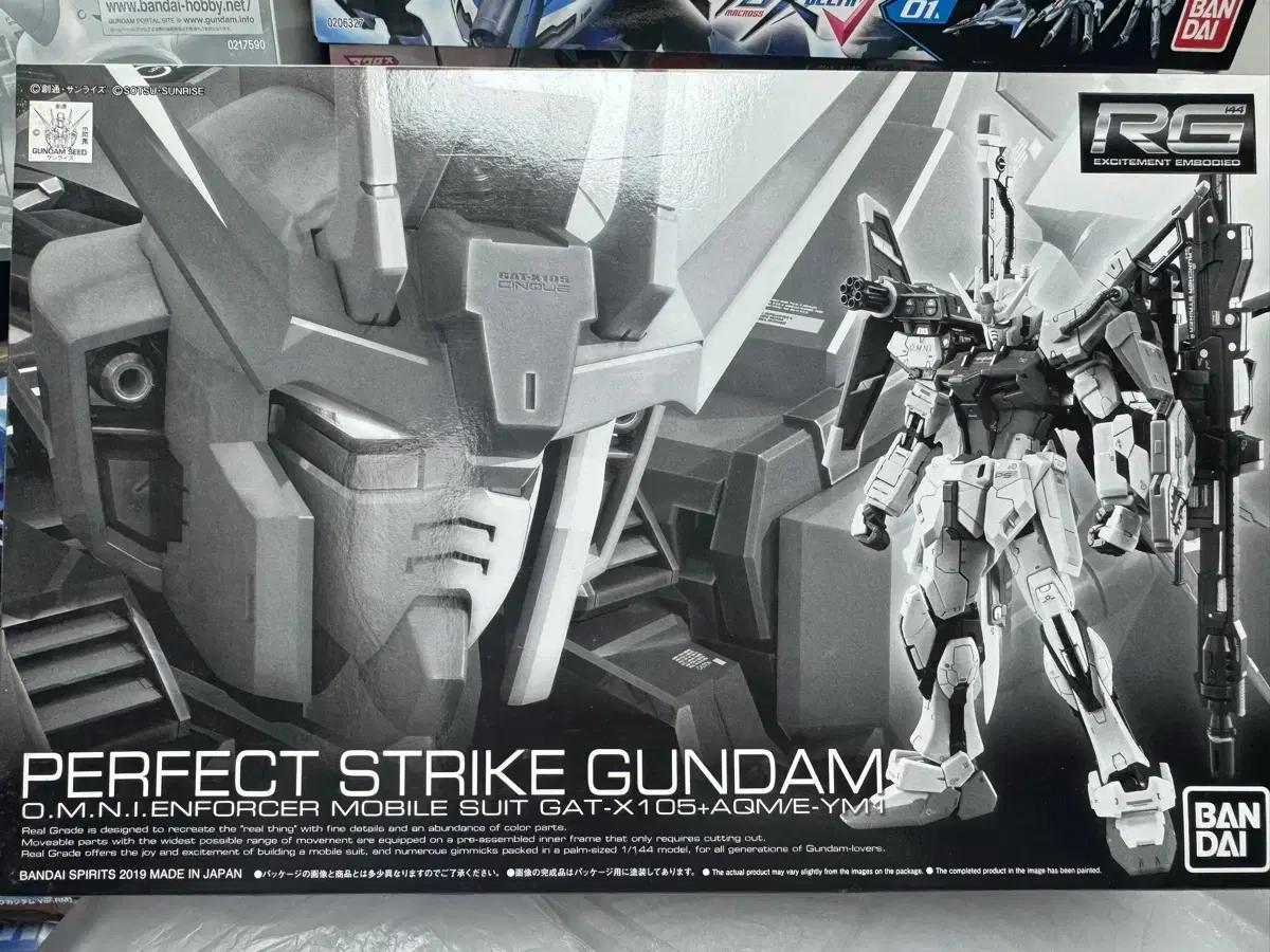 (무료배송)반다이 클럽G RG 1/144 퍼펙트 스트라이크 건담