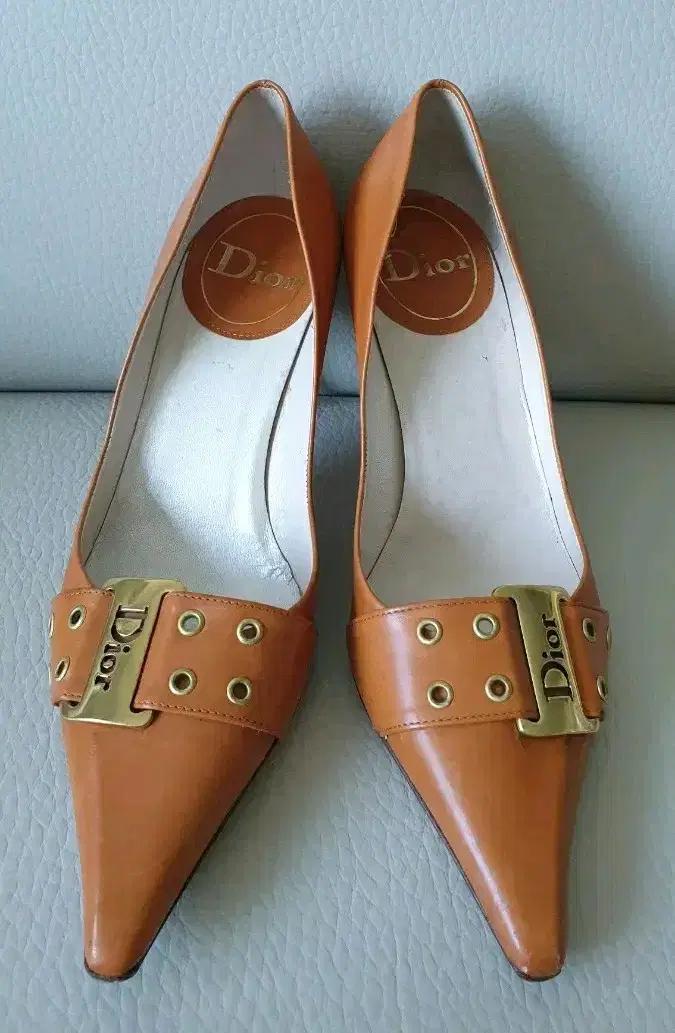 디올 구두 여성 금장 버클 펌프스 힐/샌들 힐(정품) 백 가방 지갑