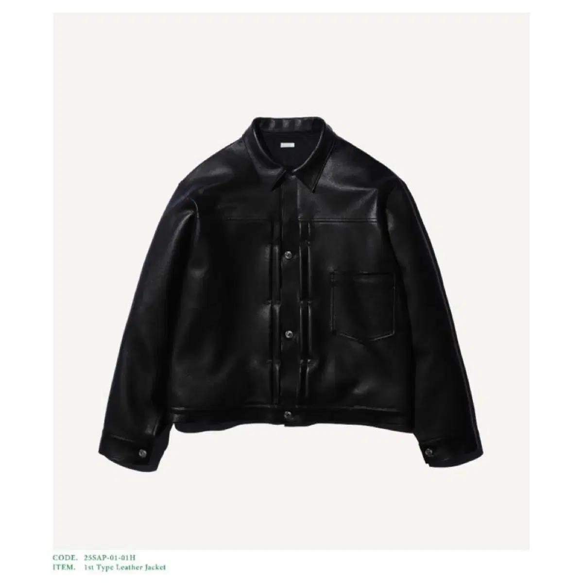 A.Presse 아프레쎄 Type 1st leather jacket