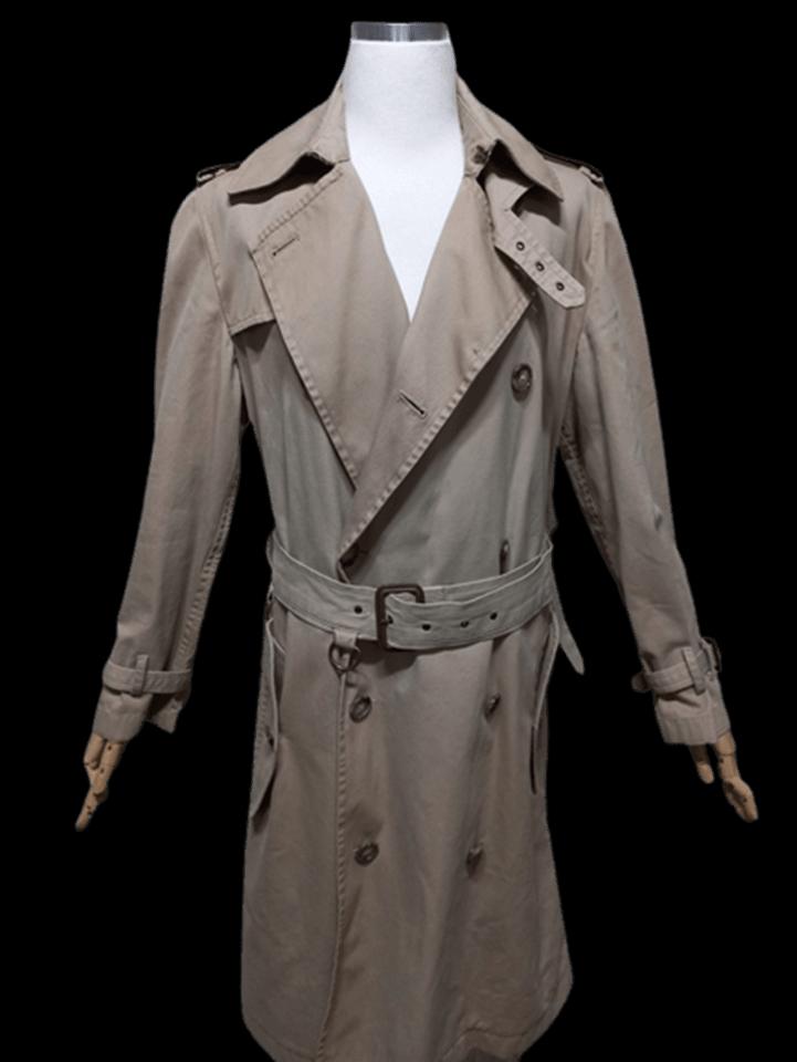 랄프로렌 스윙톱 정품 여자 춘추용 여성 벨티드 트렌치롱코트자켓M