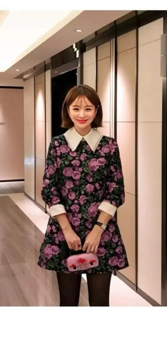 임블리 자가드 원피스 하객룩추천