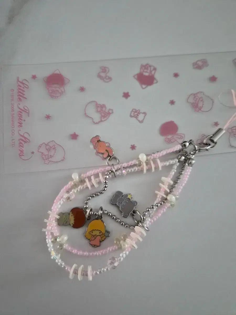 산리오 고전 리틀트윈스타 키키라라 스트랩