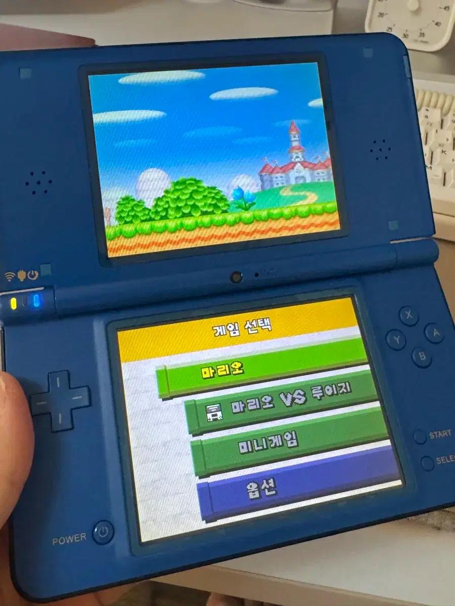 닌텐도 DSi XL 파란색 칩포함