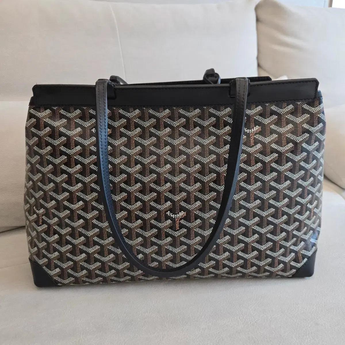 고야드 벨샤스 숄더백 블랙