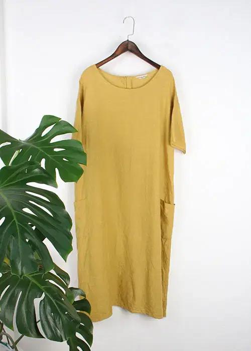 Samansa Mos2  리넨 원피스