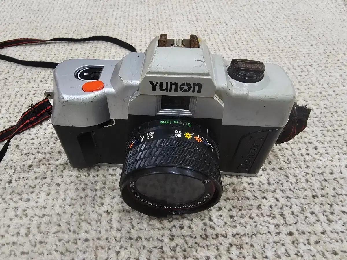 Yunon Deluxe-I 필름 카메라 50mm 렌즈