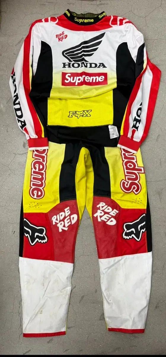 Supreme Honda Fox Racing Moto set up