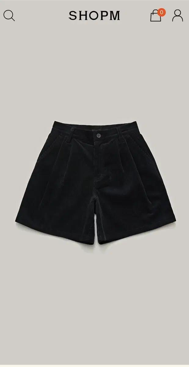 샵엠 shopm boston corduroy shorts M size