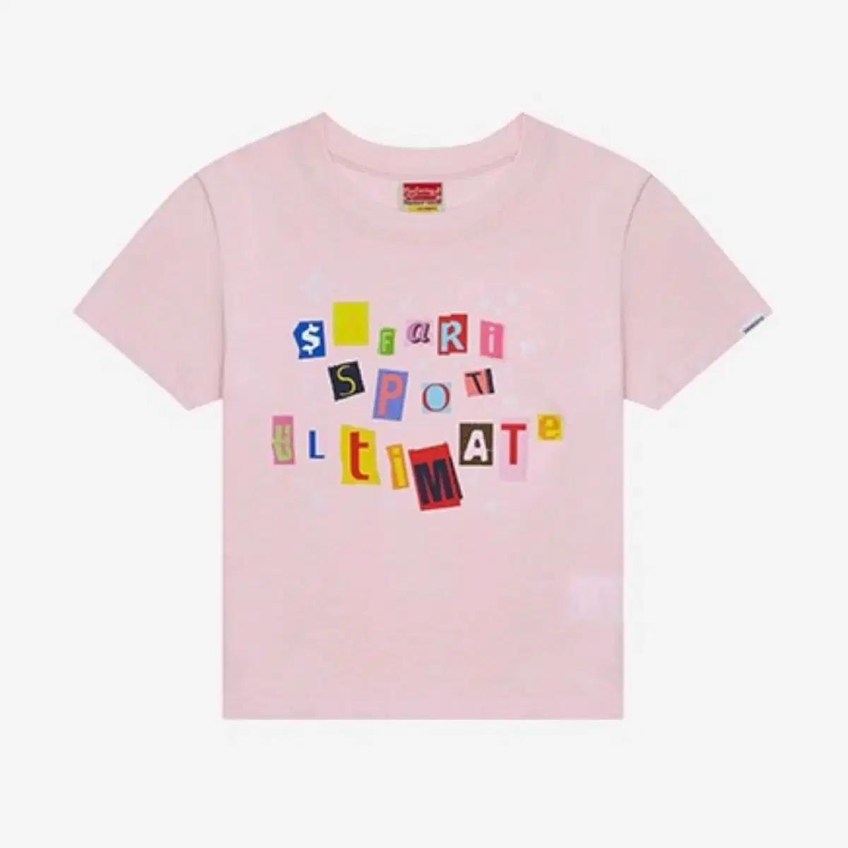 사파리스팟 스티커팩 티 핑크