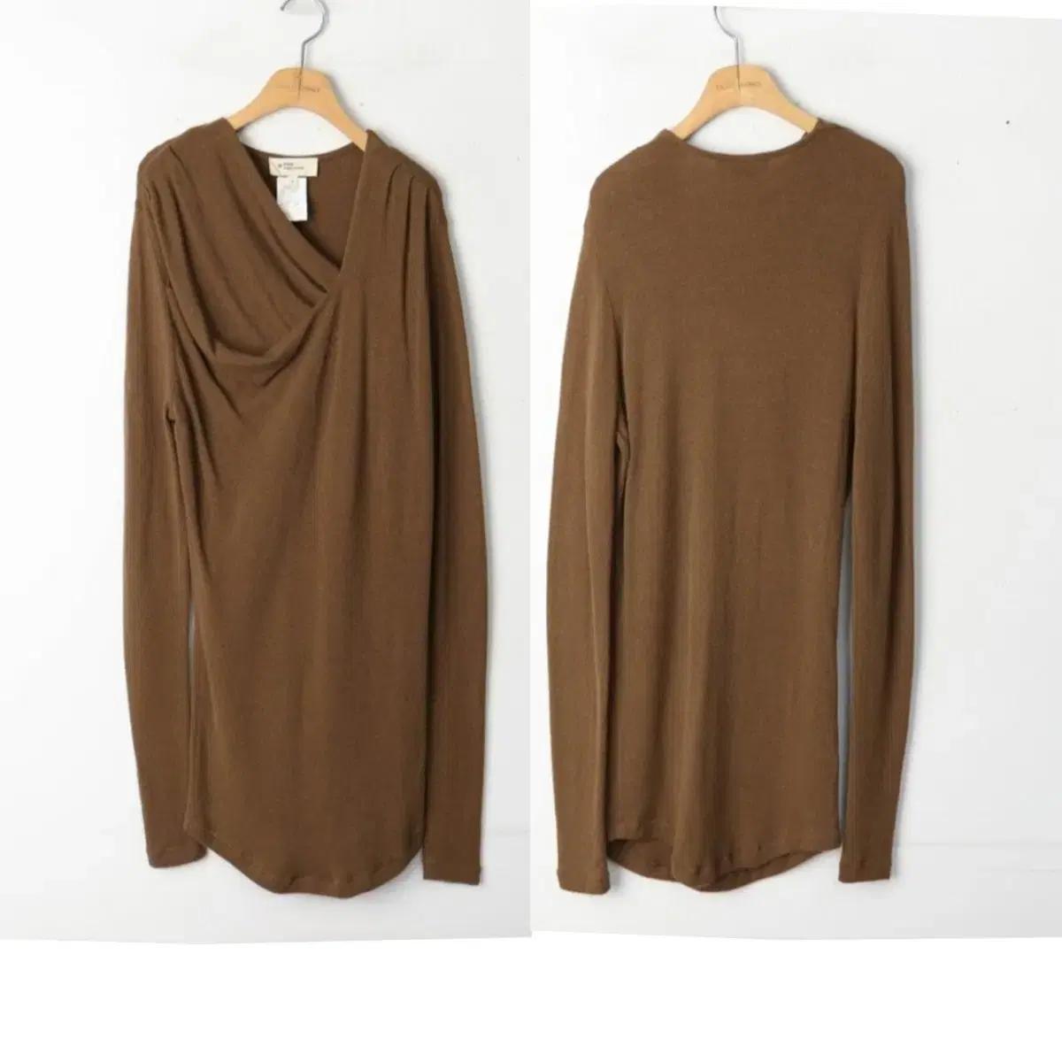 이자벨마랑 브라운 에뚜왈 슬림핏 니트원피스 여성 S