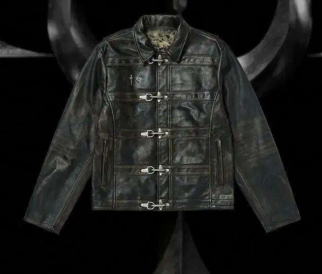 떠그클럽 바이오 솔저 레더 자켓