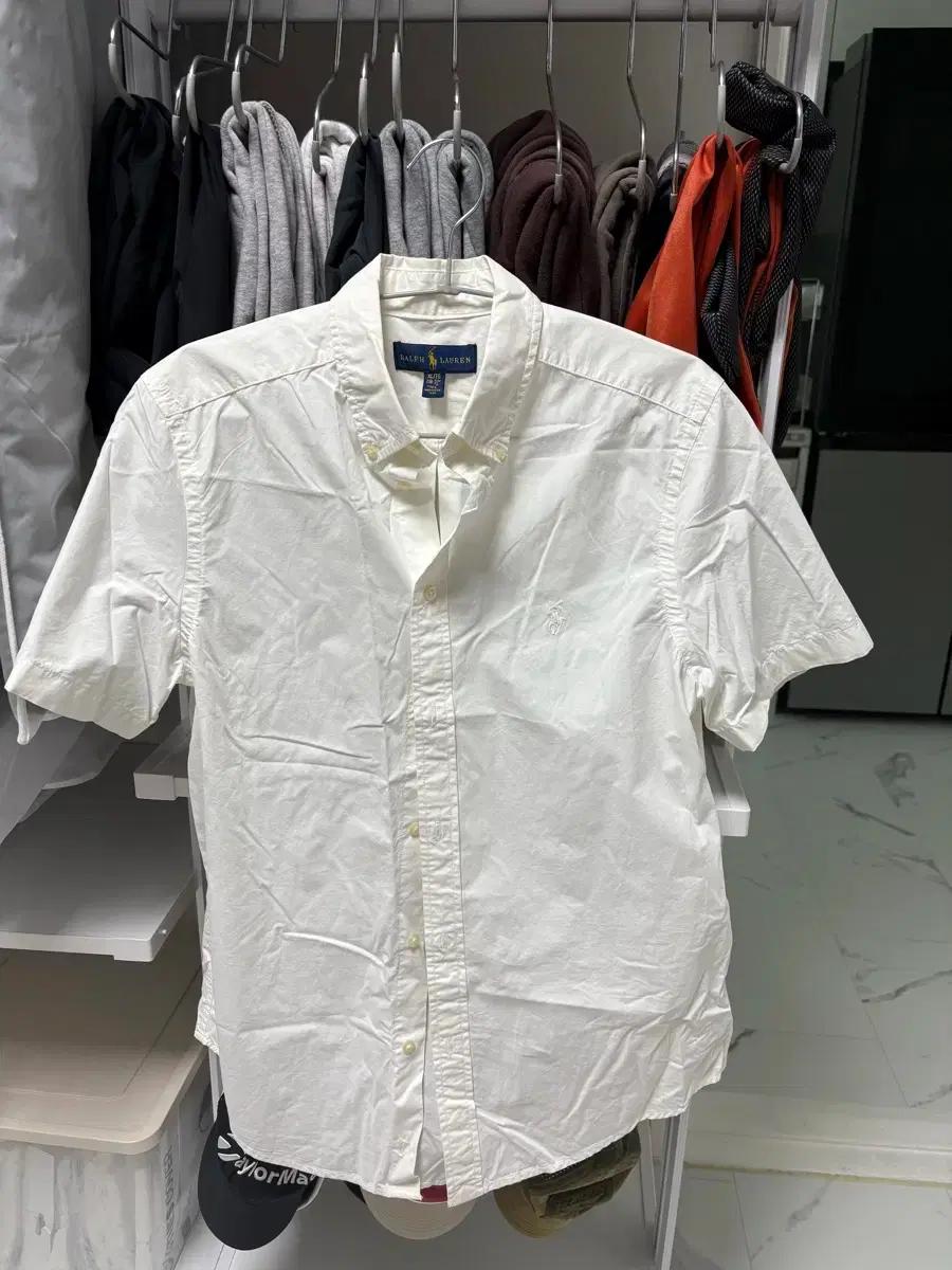 (구제) 랄프로렌 화이트 셔츠 XL