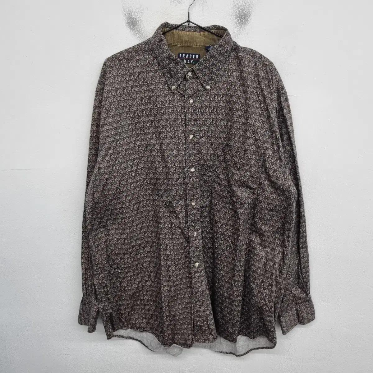 [115/3XL] TRADER BAY 네이티브 패턴 셔츠 USA
