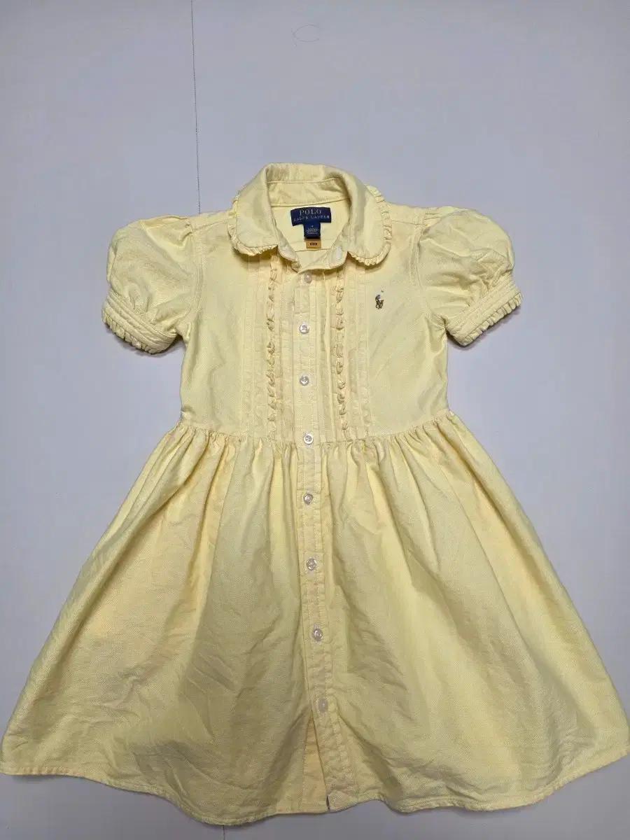 폴로 옥스포드 원피스 4T