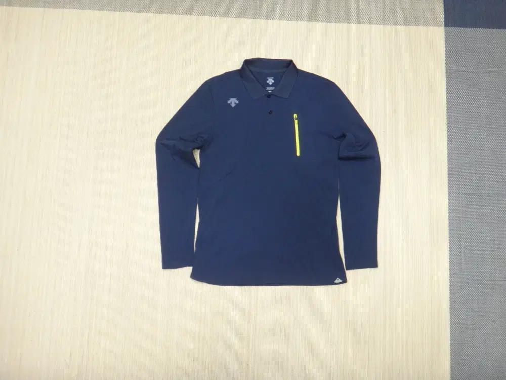 (M/95) DESCENTE 데상트 남성 카라 긴팔 티셔츠