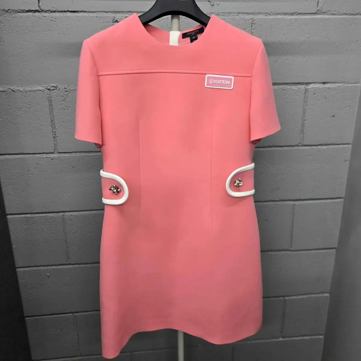 [여성40사이즈]루이비통 레트로 마팅게일 원피스 드레스