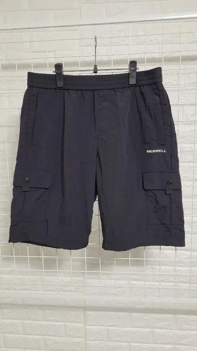 [33]MERRELL머렐 24년도신형 블랙 나일론 카고포켓 반바지33